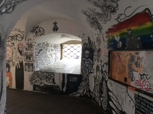 Graffiti Tunnel - Olomouc