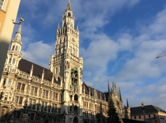 Munich in the Winter Sun